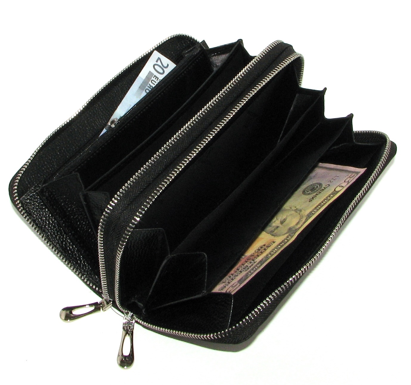Кошелек мужской ST Leather Accessories 127 BLACK Кошелек мужской ST Leather Accessories 127 BLACK